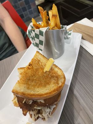 Swissfull thinking!   at Cheezy Vegan in Woodlyn