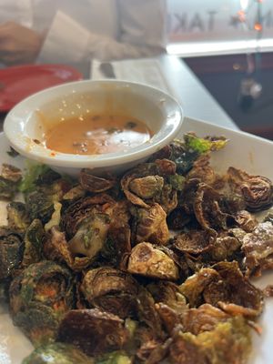 Brussel Sprout starter. Awesome!  at Cheezy Vegan in Woodlyn