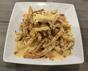 Loaded fries   at Cheezy Vegan in Woodlyn