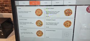 Options at 90 Second Pizza in Washington