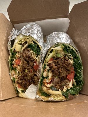 mr miyagi made as a wrap  at Cafe Kulture in Atlanta
