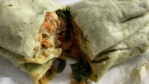 How it looked!  at Cafe Kulture in Atlanta