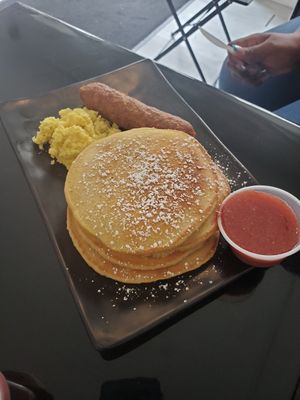 Pancake Platter at Cafe Kulture in Atlanta