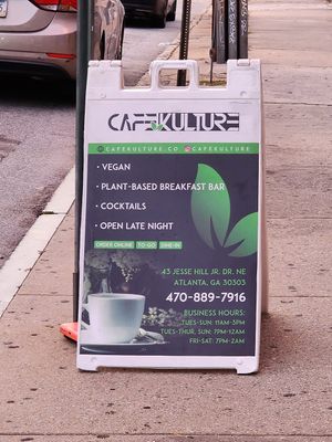  at Cafe Kulture in Atlanta