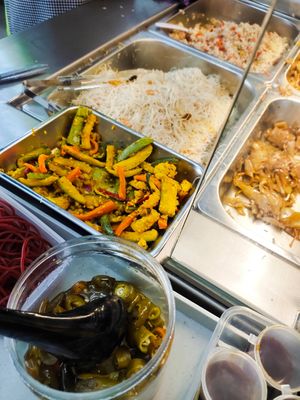 Acar and chilli at Original Taste Foods 老味道 in Central Singapore