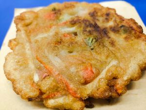 Veggies fritter at Original Taste Foods 老味道 in Central Singapore