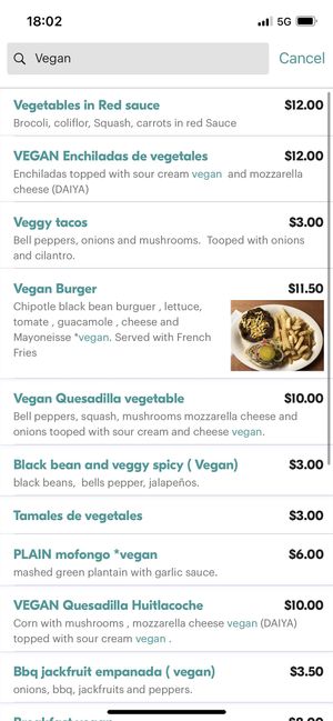 So far had about half of the dishes and none of them have failed so far at El Rinconcito Mix in Brooklyn