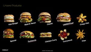 the menu-teaser at UNMEAT in Zurich