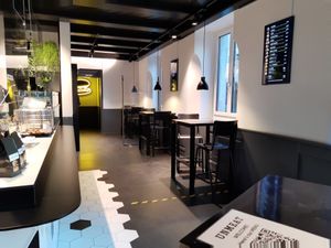 Interior (during corona) at UNMEAT in Zurich