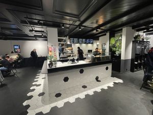 Unmeat counter   at UNMEAT in Zurich