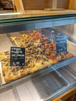 vegan flavours at My Pie Pizzeria Romana - Lexington in New York City