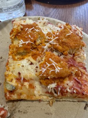 Buffalo chicken slice  at My Pie Pizzeria Romana - Lexington in New York City