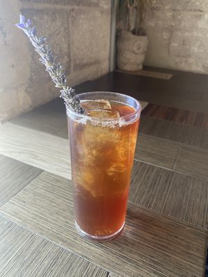 Black iced tea  at PublicUs in Las Vegas