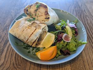 Vegan Brekkie Burrito at PublicUs in Las Vegas