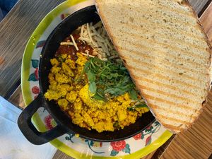 Vegan Shakshuka at PublicUs in Las Vegas