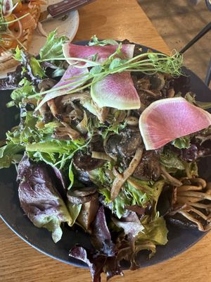 Mushroom salad   at PublicUs in Las Vegas