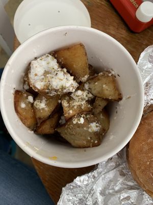 Greek vegan potatoes  at Tree Town Cafe in Penfield