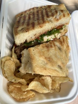 Vegan Penfield Road Panini  at Tree Town Cafe in Penfield