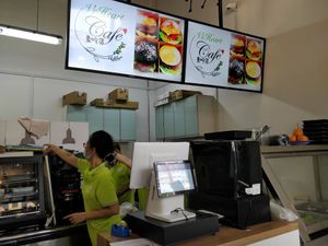 Café counter at VeHeart Cafe 素吃货 in West Singapore