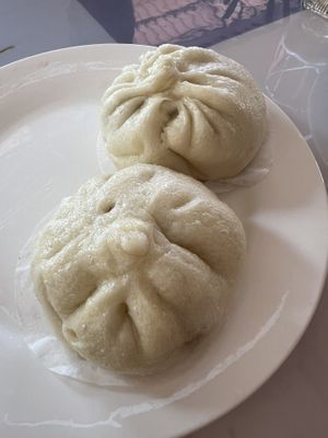 Mushroom Bao Buns   at Cheerful House in Siem Reap
