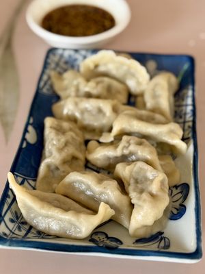 Steamed dumplings   at Cheerful House in Siem Reap