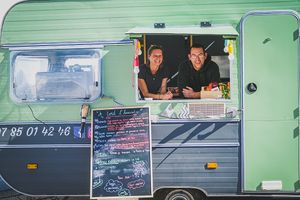 The Végé-truck  at À tord l'haricot in Toulouse