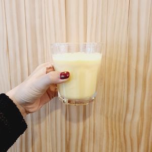 Mango lassi. Love this! Little sweet but all good for me at YARANA  in Central Singapore