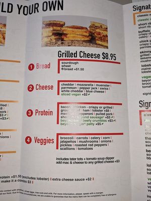 Menu at I Heart Mac & Cheese in Jupiter