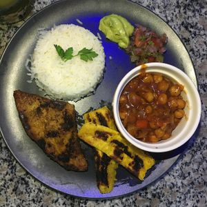 Guisado de garbanzo at Kandy Soda Bar in Puyo