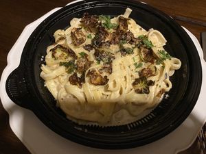 Fettuccine Alfredo  at The Vegan Club in Cleveland