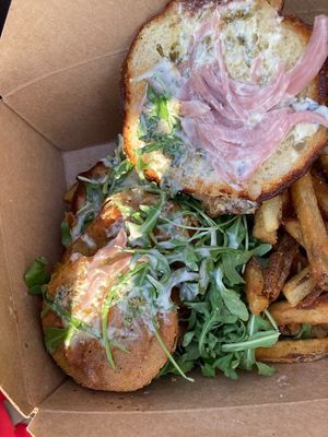 Green Goddess Sandwich  at The Vegan Club in Cleveland