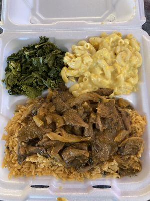 Huge portions n really delish! at Flame On Vegan in Agawam