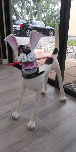 My mascot.  😊 at Runs With Scissors in Palm Harbor