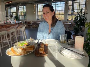 Happy! at Mama Gaia in Haarlem