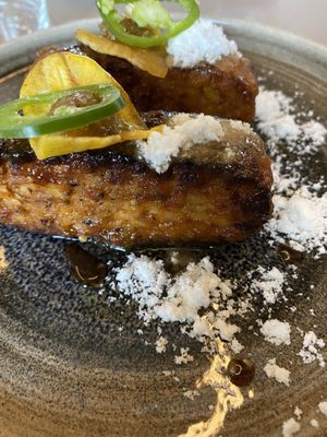 Tempeh  at Mama Gaia in Haarlem