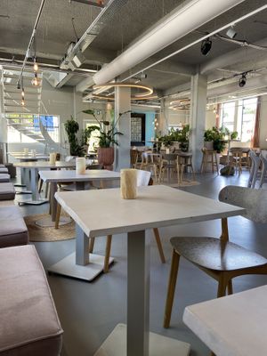 Inside  at Mama Gaia in Haarlem