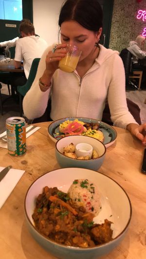 Moroccan Tagine and cous cous  at The Vibe in Liverpool