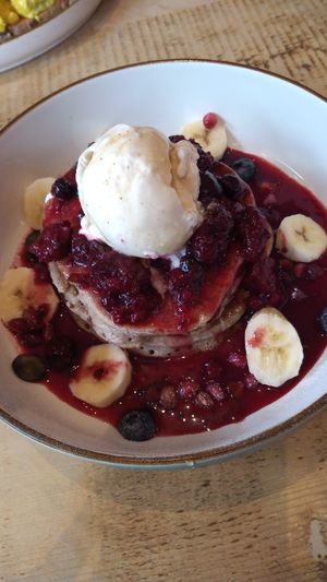 Power me up pancakes at The Vibe in Liverpool