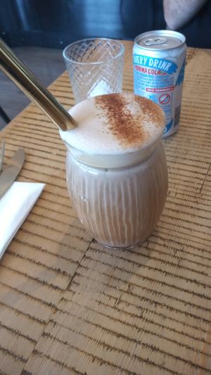 Iced mocha at The Vibe in Liverpool