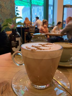 Hug in a mug hot chocolate  #Veganuary at The Vibe in Liverpool