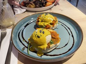 Eggs royale  at The Vibe in Liverpool
