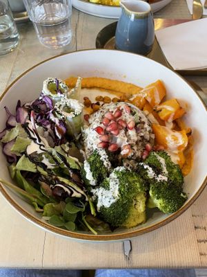 Buddha bowl  at The Vibe in Liverpool