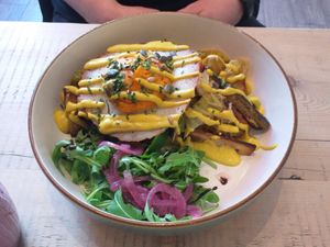 Breakfast hash (personal favourite) at The Vibe in Liverpool