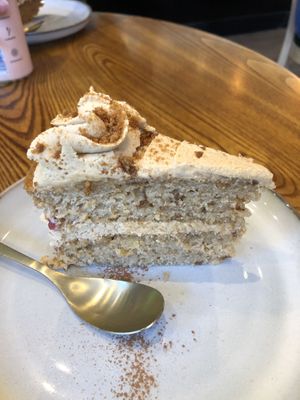 Biscoff cake  at The Vibe in Liverpool