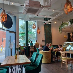 The cafe at The Vibe in Liverpool