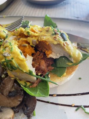 Vegan benny   at The Vibe in Liverpool