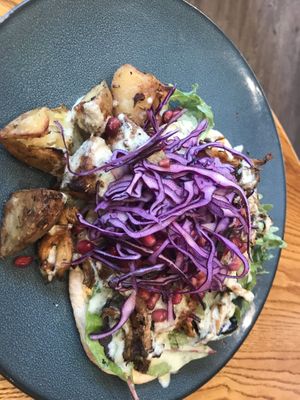 Mushroom shawarma   at The Vibe in Liverpool