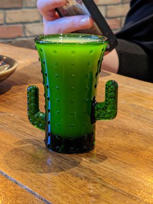 Ginger shot at The Vibe in Liverpool