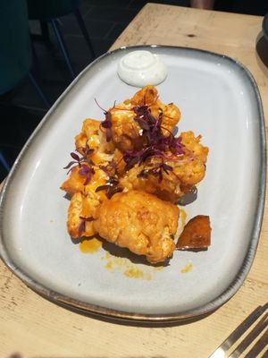 Cauliflower wings at The Vibe in Liverpool