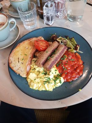 The big breakfast, lush. at The Vibe in Liverpool